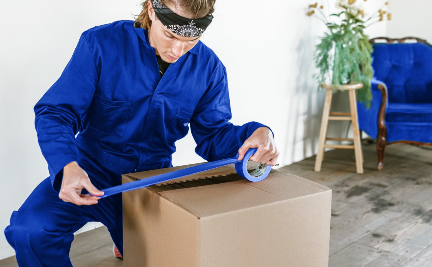 Movers4You truck loading in the GTA